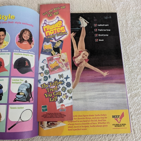 Disney Adventures Magazine 2002 Spider-Man Kim Possible SpongeBob - Picture 8 of 11
